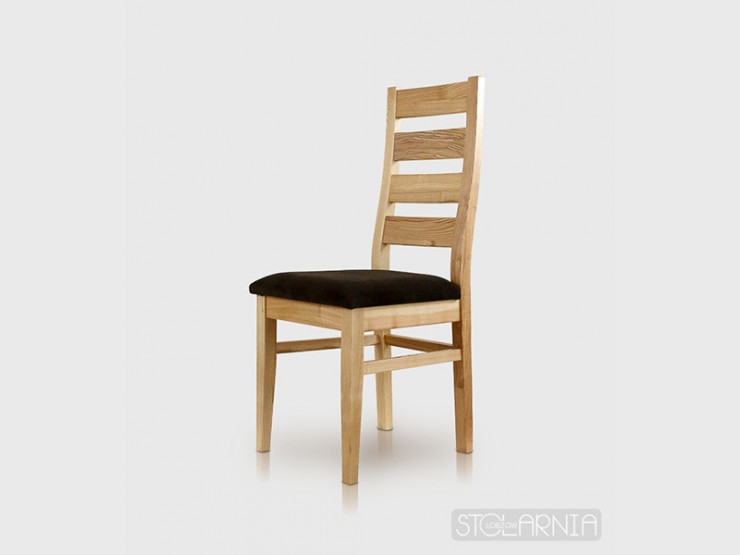 Krzesło jesionowe tapicerowane SIMON