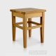 SIMON oak stool