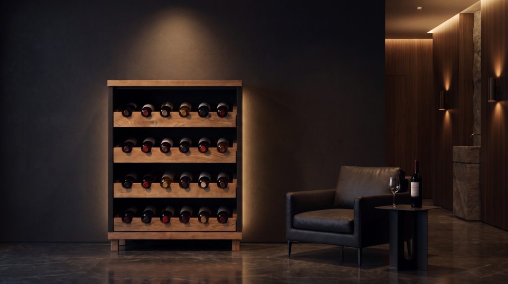 Stojak na wino Santiago