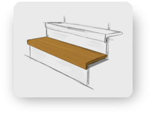 schody model 1