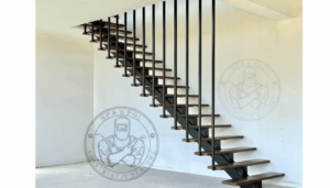 schody na konstrukcję stalową - realizacja