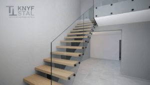 schody na konstrukcję stalową - realizacja