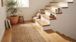 schody drewniane - realizacja u klienta